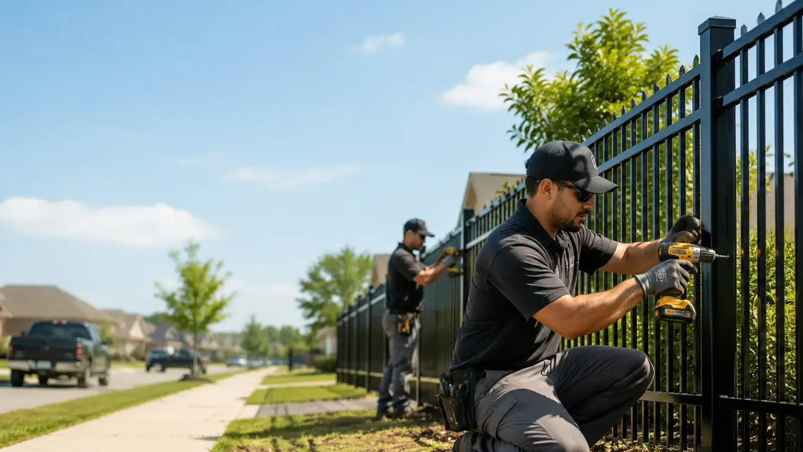 Metal Fence Installation in Carson, ND